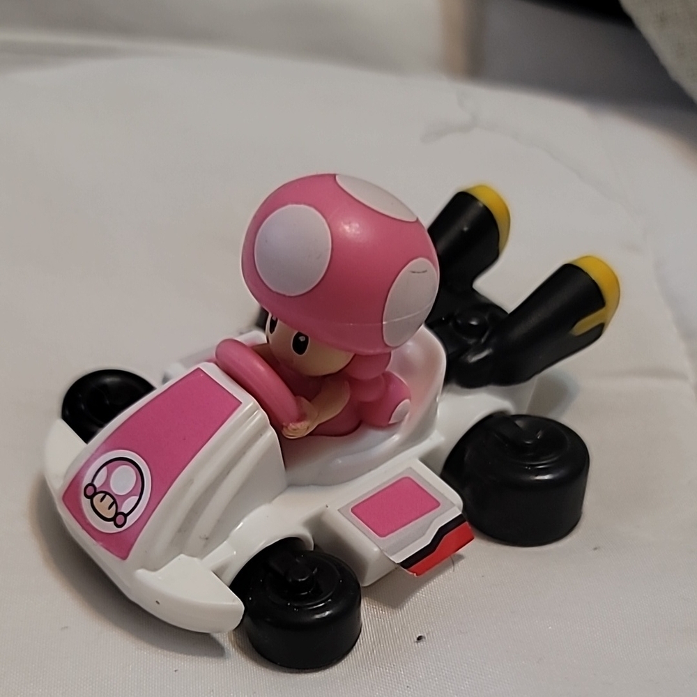 Figurine Nintendo 2014 Kart Racer Mario Kart 8 Toy Toys Toadette 3 1/8in